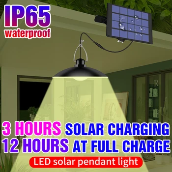 

Outdoor LED Solar Emergency Lamp Bulbs LED Light Control Sensor Street Lamp 20W 15W Waterproof Solar Powered Camping Lights 5V