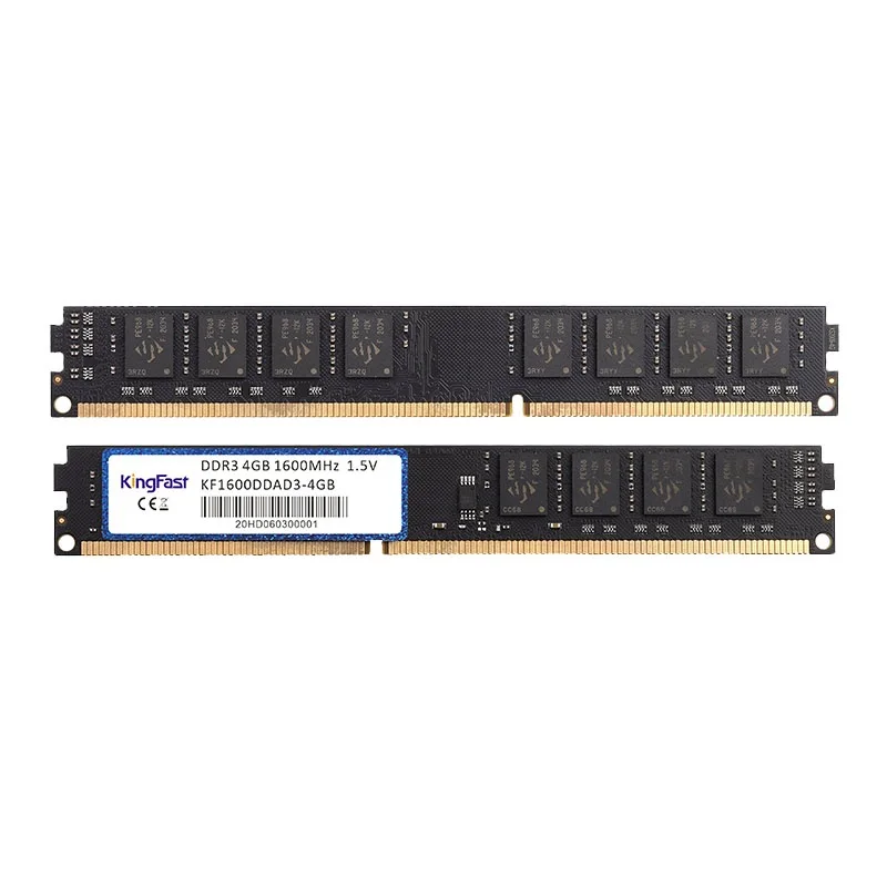 KingFast memoria ram ddr3 4GB 8GB 1600MHz ddr3 Desktop Memory 1600