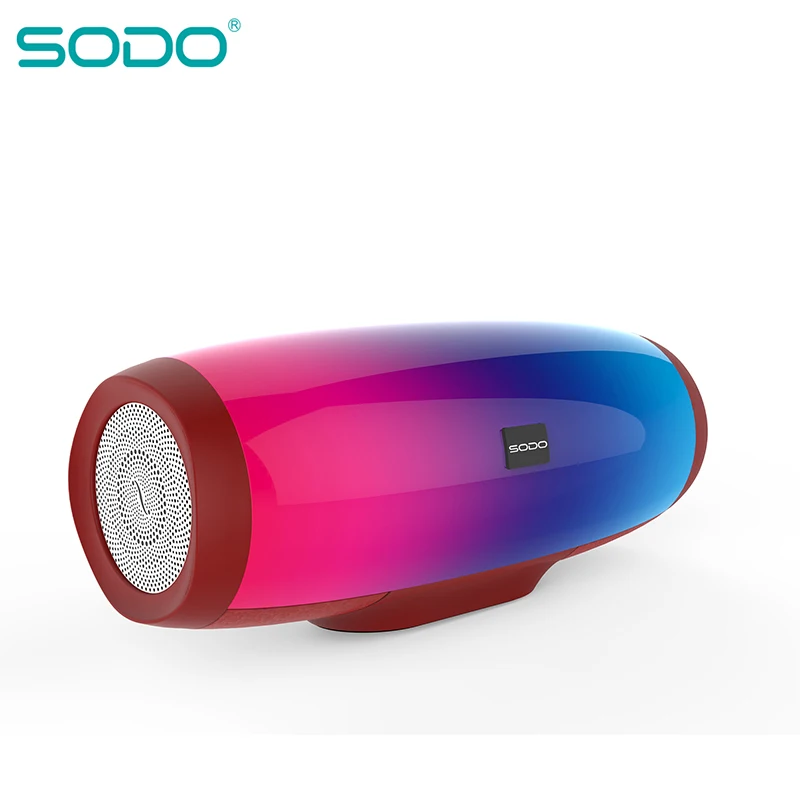 

SODO Light Show 3D Sound Wireless Bluetooth Speaker 10W system TF FM Radio Music Subwoofer Column Speakers Bluetooth 4.2