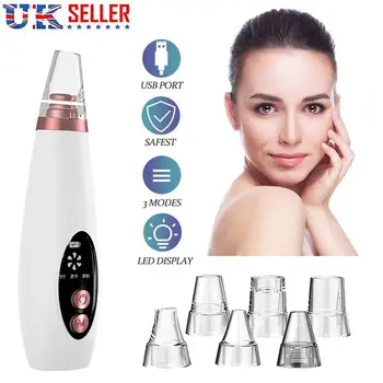

Household Electric Blackhead Remover Face Pore Cleaner Vacuum Comedo Suction Dermabrasion Beauty Tool