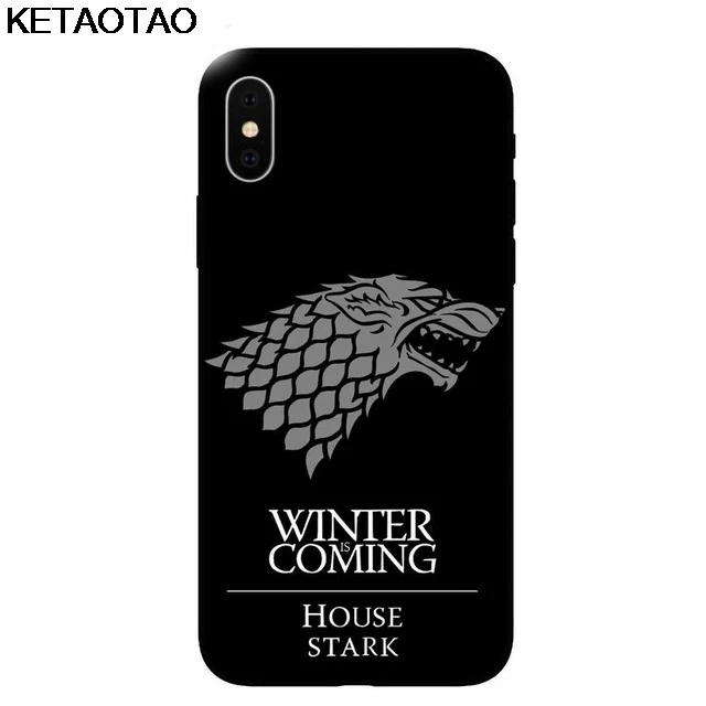 Чехол для телефона KETAOTAO Game Thrones Daenerys Dragon Jon Snow tyrion s для iphone 8 Plus X XS XR 11 Pro Чехол из мягкого ТПУ резины и силикона - Цвет: Многоцветный