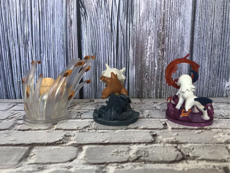 6 шт./компл. Покемон Пикачу Flareon Eevee Литтен аниме Рисунок Модель игрушка в подарок для детей