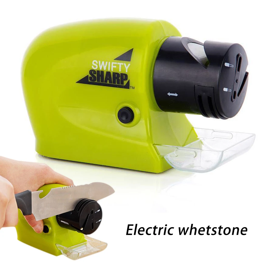 Two Stages(Diamond& Ceramic) Kitchen Knife Sharpener knives Sharpening Stone Household Knife Sharpener Kitchen Tools