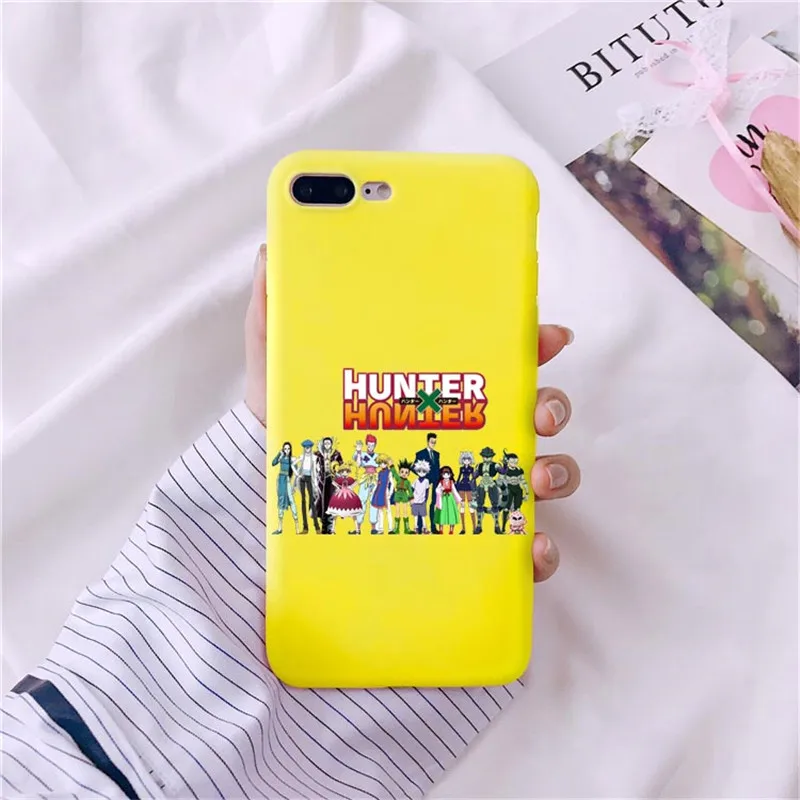 Аниме Охотник х охотник 3 чехол для телефона для Маки iPhone 8 7 6 Plus X 5 11 Pro Tampa Мягкий Силиконовый ТПУ Fundas