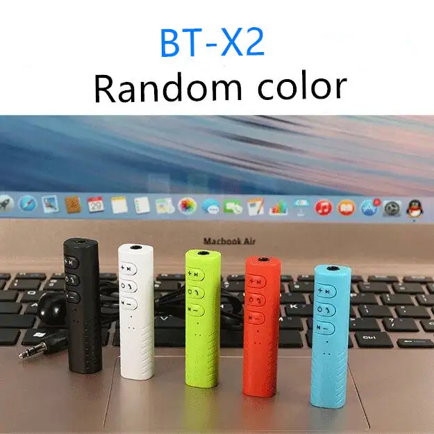 Random-BT-X2 GIAUSA X6 Универсальный Bluetooth приемник V4.1 Поддержка TF карты Handfree вызов музыкальный плеер телефон автомобиль AUX вход/выход MP3 музыкальный плеер - Цвет: Random-BT-X2