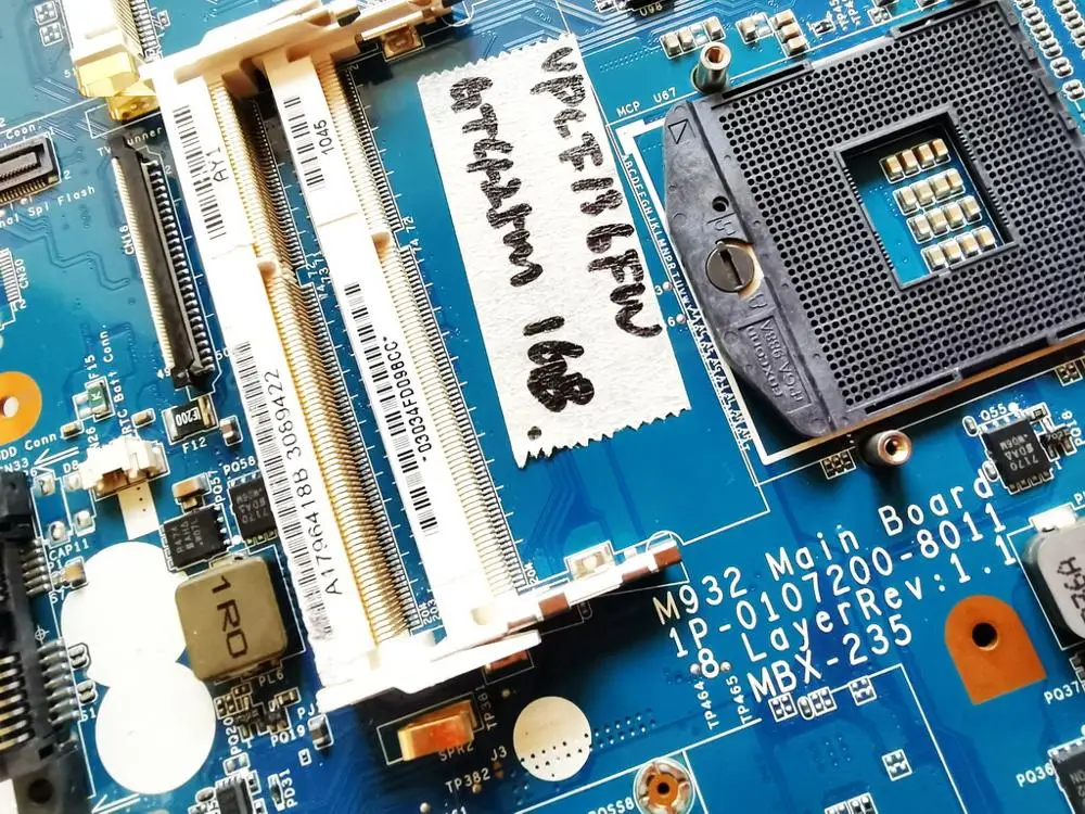 Оригинальная материнская плата для ноутбука SONY VPCF13 MBX-235 VPCF13 MBX-235 GT425M 1GB M932 REV 1,1 протестированная хорошая