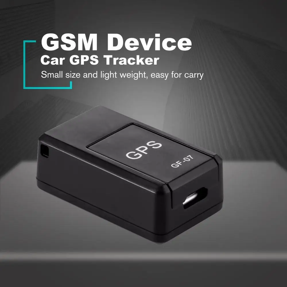 Новое поступление GF07 Мини Автомобильный gps трекер gps GSM GPRS устройство слежения для автомобиля устройство записи звука микро трекер