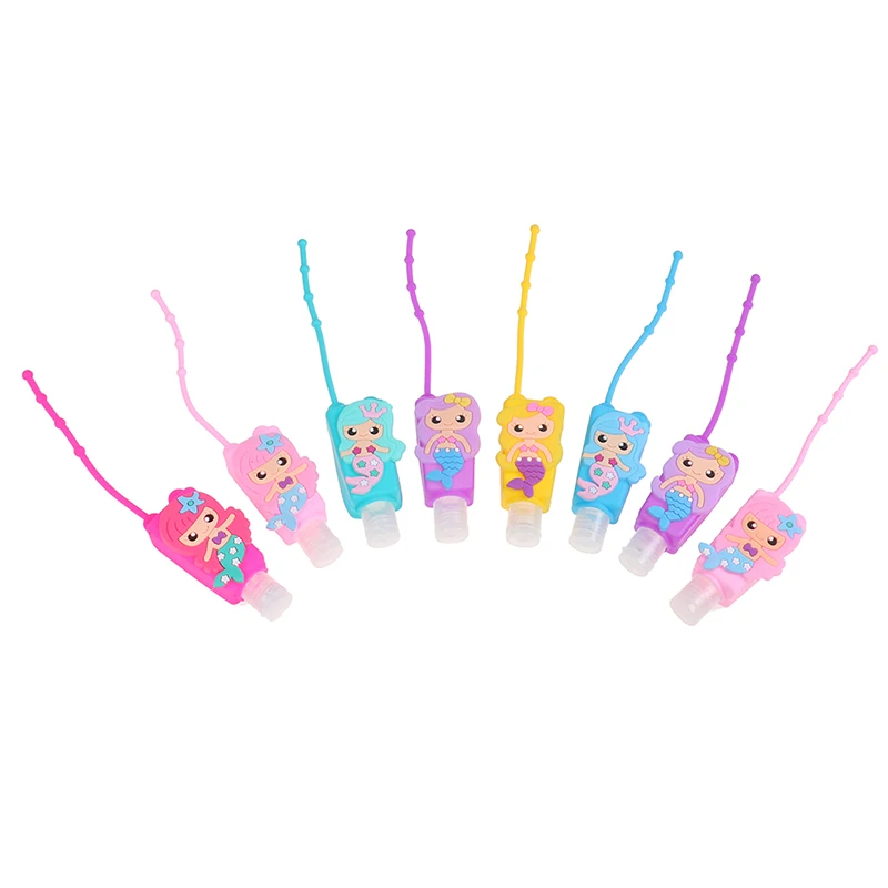 1pcs randomly Силиконовый миниатюрный антисептик для рук одноразовый не чистый съемный чехол портативный безопасный гель для путешествий - Цвет: 1pcs randomly