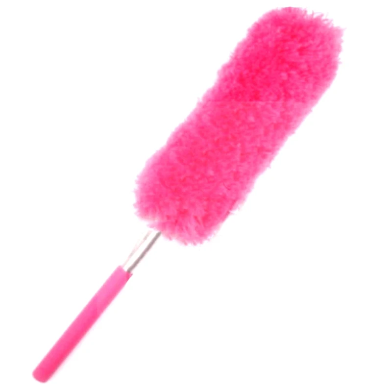Выдвижная щетка из мягкой микрофибры для автомобиля, багажника, мотоцикла, велосипеда, автомобильных шин, моющего инструмента, детальный очиститель - Цвет: RH