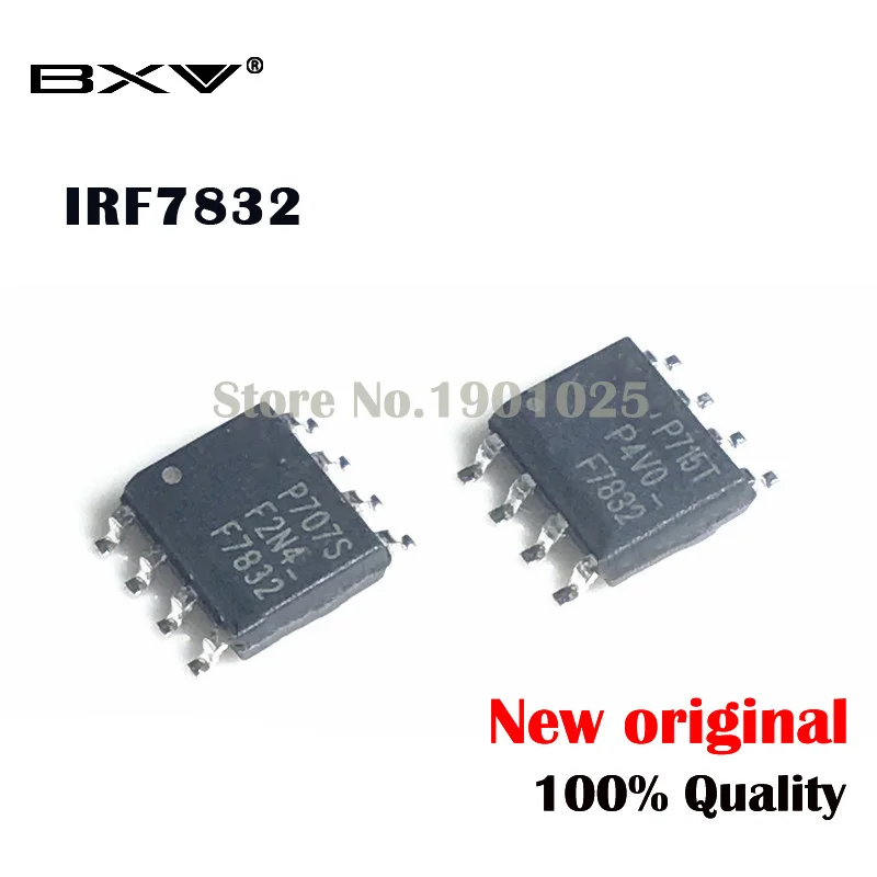 10 шт. IRF7832 F7832 лапками углублением SOP-8 MOSFET