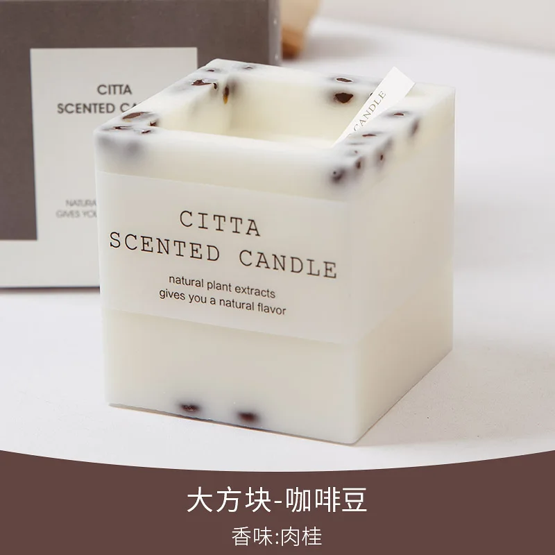 Aroma-friendly Candles Nordic Smoke-free Fragrance Cup Soy Candle Agod Sleeping Bedroom Fragrance Essential Oil Hand Gift - Цвет: O