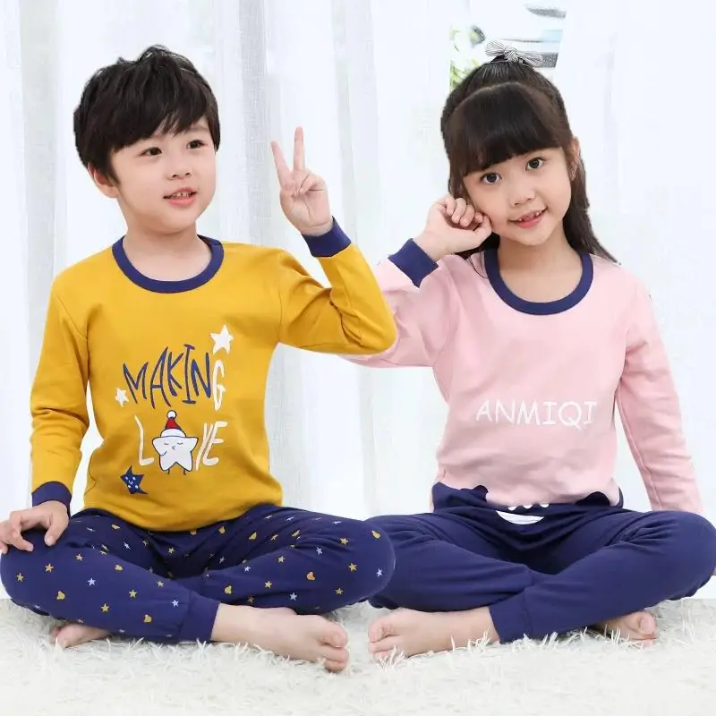 

Kids Pajamas Autumn Children Unicorn Cartoon Sleepwear Pyjamas Kids Baby Clothes Sets Cotton Nightwear Pajamas For Boys Girls