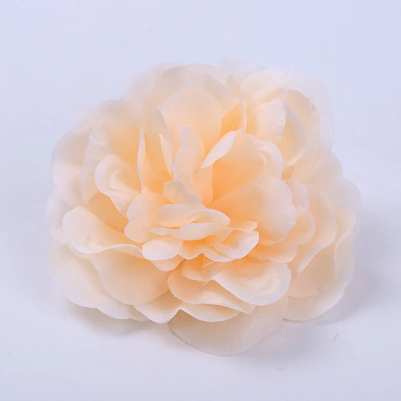 100 piezas simulación Dalia Rosa sola flor cabeza DIY guirnalda fiesta boda telón de fondo decoración seda Rosa pared Arco fila
