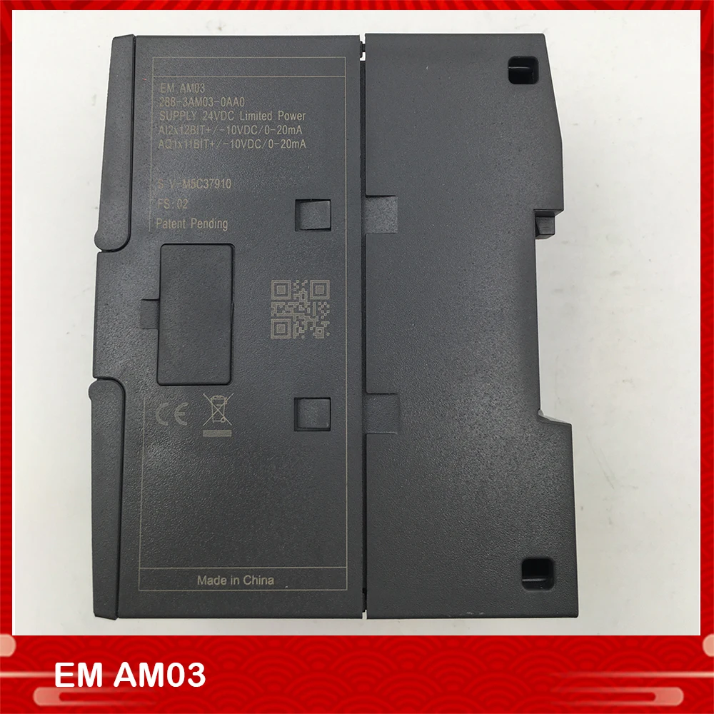 

For SIEMENS Analog Module SMART200 EM AM03 2AI+1AO 45*100*81 1.1W High Quality