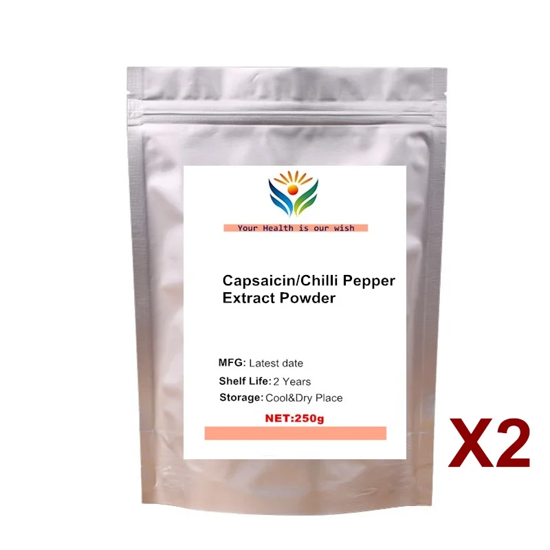 Чистый 99% Капсаицин/экстракт перца чили в порошке| |