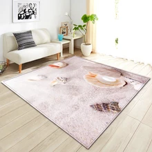 Скандинавский 3D пляжный ковер для детей, Детский игровой коврик для ползания, коврики для спальни, домашний декоративный мягкий фланелевый диван, ковры для гостиной