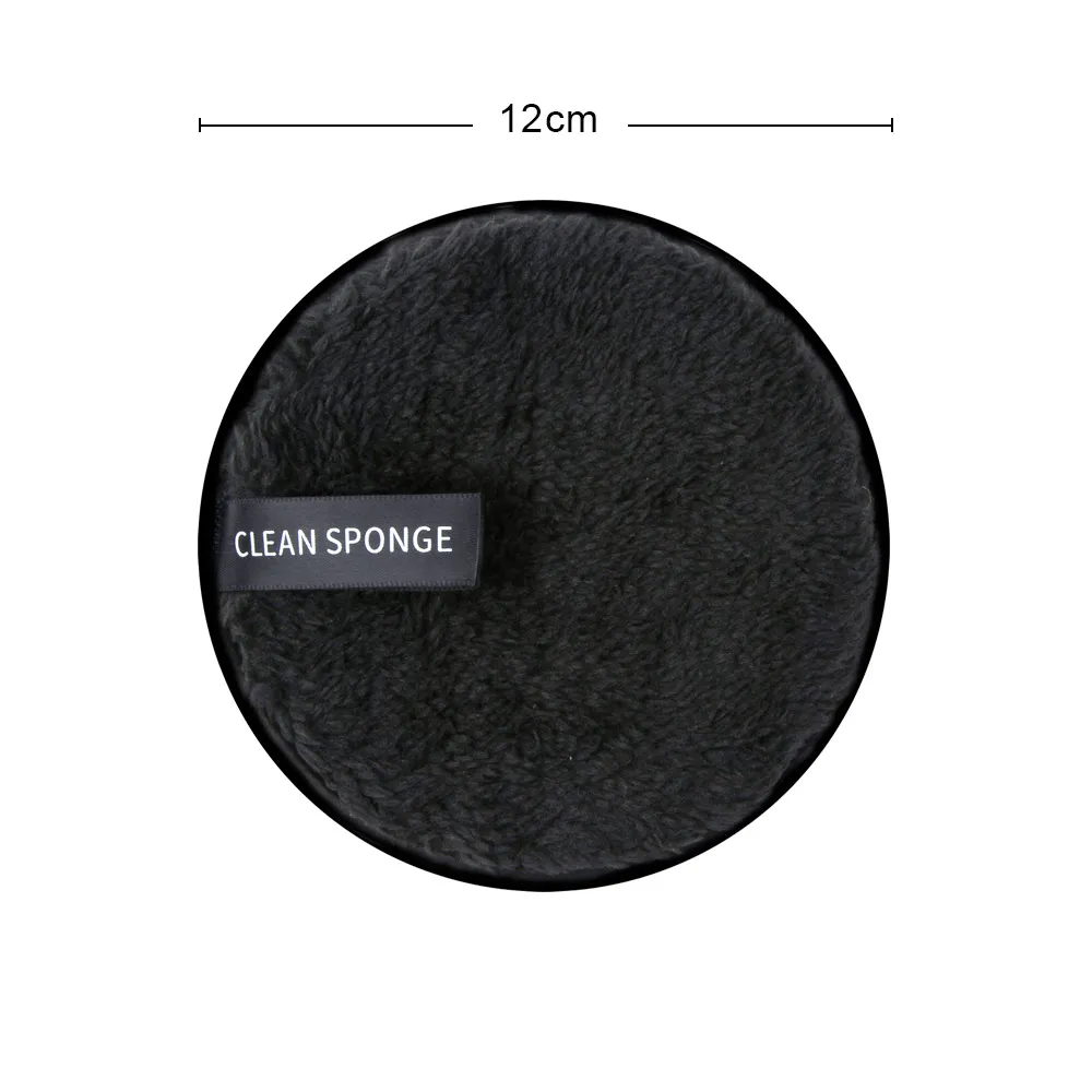 1pcs 04 Makeup Remover Puff Reusable Make-up Pads Washable Cleansing Cotton Microfiber Cloth Pad Skin Care Nail Art Cleaning Wipe Tools - Цвет: 1pcs 04