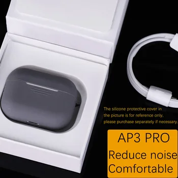 

Wireless Bluetooth Headset Headphone Pro 3 Earphone Earbuds support Noise Reduction Positioning Rename Super Good Sound Quality