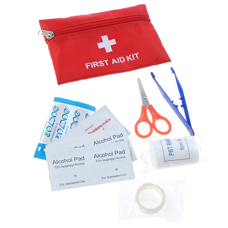 First Aid Bag Outdoor Sports Camping Home Mini Medical Emergency Bag Survival First Aid Kit Bag 16*11cm