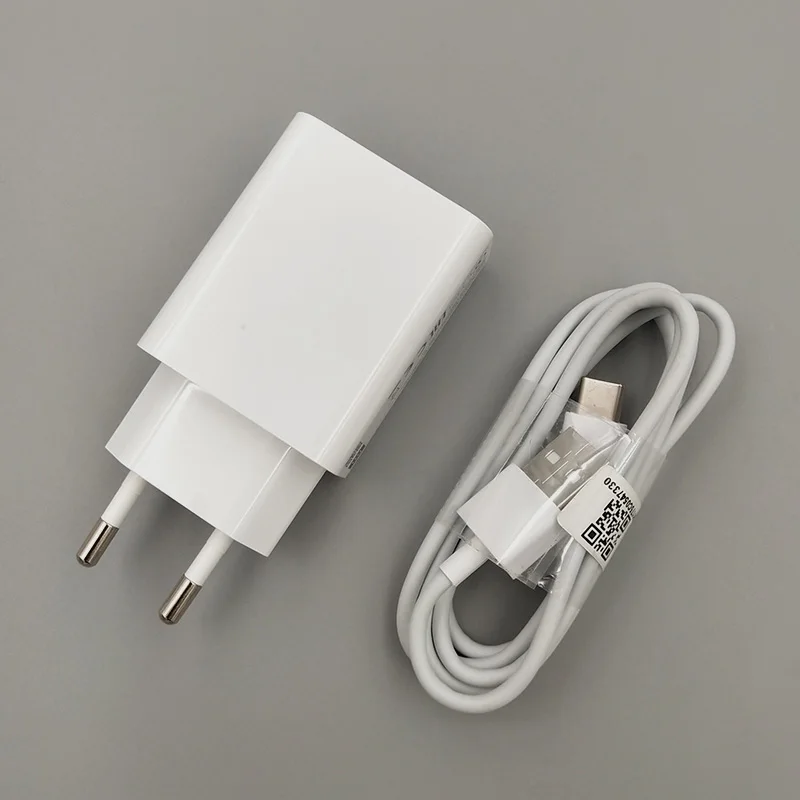 EU add type c cable Xiaomi mi 9 SE быстрое зарядное устройство QC3.0 18 Вт адаптер быстрой зарядки type C кабель для mi 9 8 se A3 красный mi Note 6 Pro 5 5A Note 8 8T K20 Pro - Тип штекера: EU add type c cable