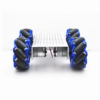 

DIY Small Intelligent Robot Mobile Platform 4WD Wheeled Car Chassis Mecanum Wheel 103mm Diameter