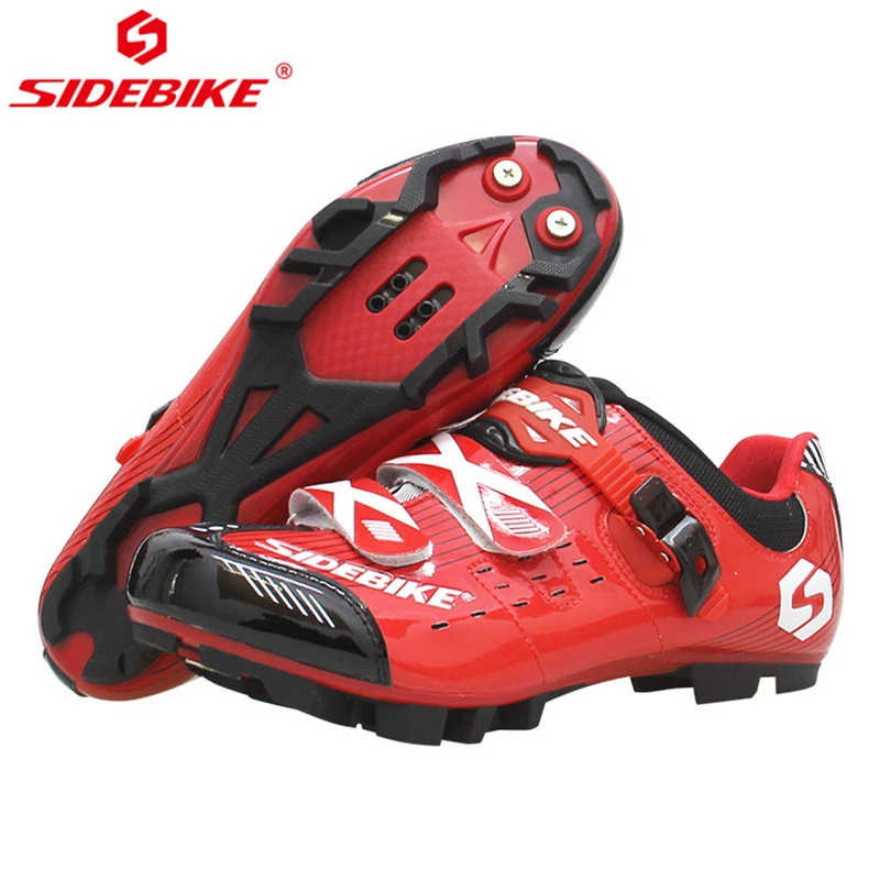 SIDEBIKE Pro Мужская обувь для горного велосипеда, обувь для велоспорта, Нейлоновая подошва, самофиксирующаяся, дышащая, износостойкая, велосипедная, гоночная обувь