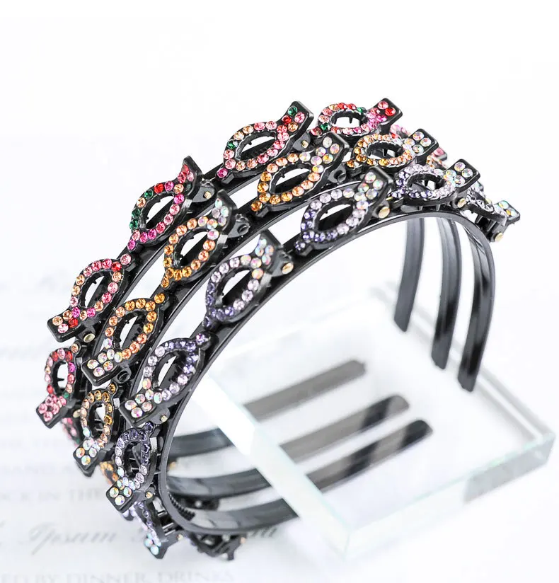 Double Bangs Hairstyle Hairpin Hairband Hair Decoration Clips Hoop Headbands for Women Barrettes Hairstyle Hair Accessories