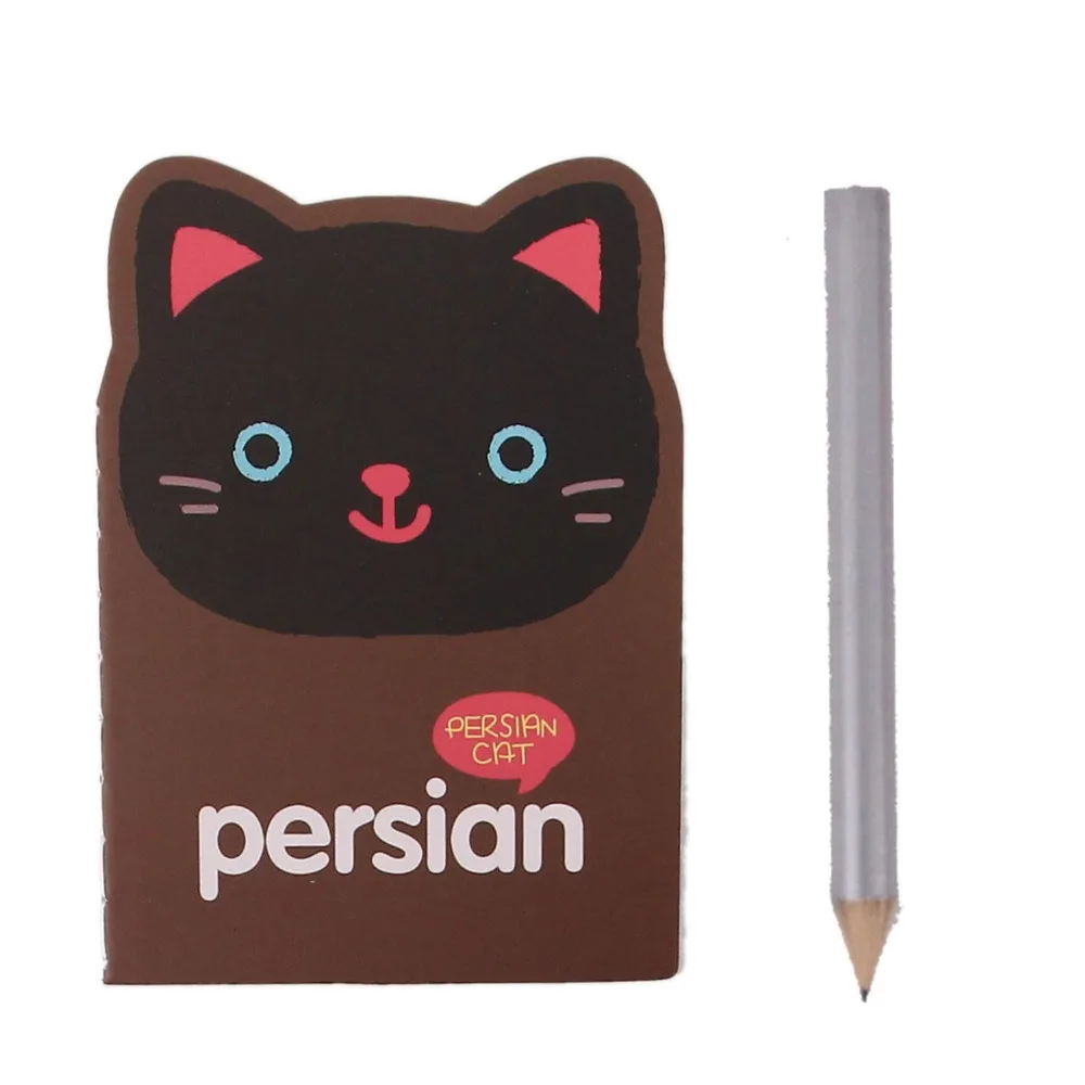 BW244小黑色猫咪笔记本