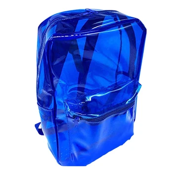

Adult Student Backpack Sports Waterproof Travel Bags Kids Clear School PVC