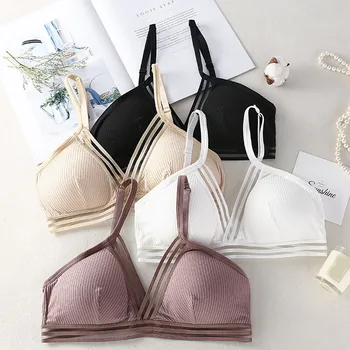 

Sexy Lingerie Wireless Bras For Women Adjusted Push Up Bra Comfort Breathable Backless Bralette Comfort Underwear