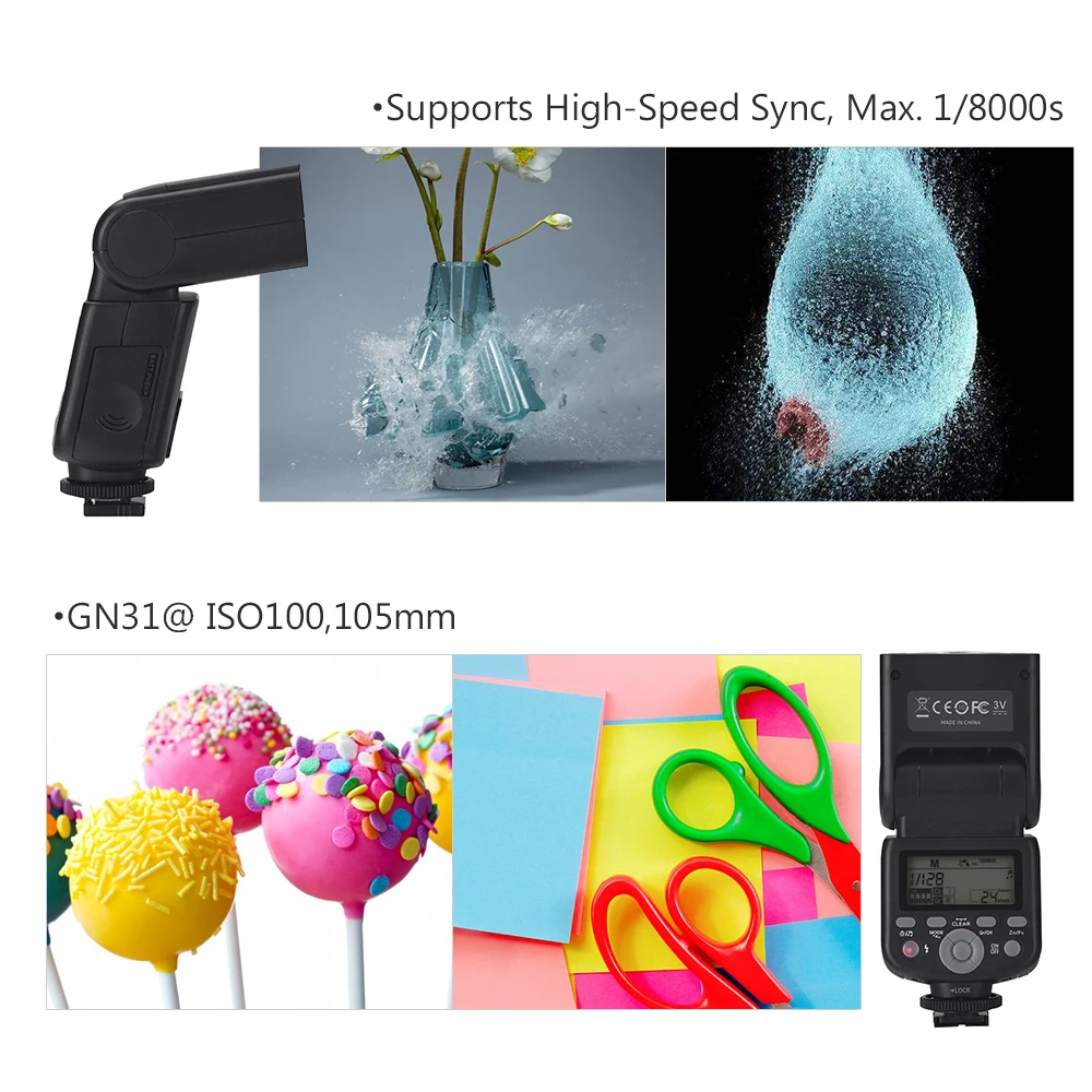YONGNUO YN320EX беспроводная 1/8000s HSS GN31 5600K TTL вспышка для камеры Master Slave Speedlite для sony A7/A7R/A7S/A58/A99/A77 II/A6000