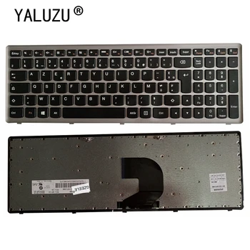 

YALUZU New French Laptop keyboard for Lenovo Ideapad Z500 Z500A Z500 Z500G P500 FR keyboard with frame