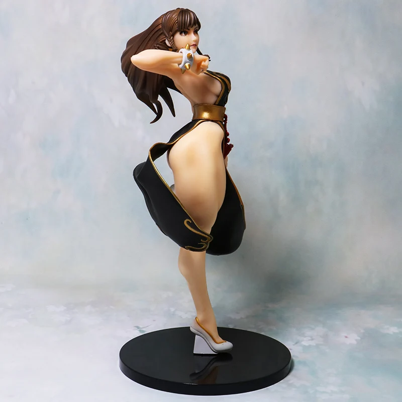 22 см статуя Chun Li боевой костюм Камми белая фигурка модель игрушки кукла для подарка