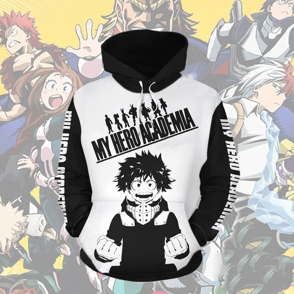 Bakugou катсуки школьная униформа для косплея мой герой училища толстовки с 3D принтом толстовки для мужчин и женщин спортивные ПОЛУВЕРЫ