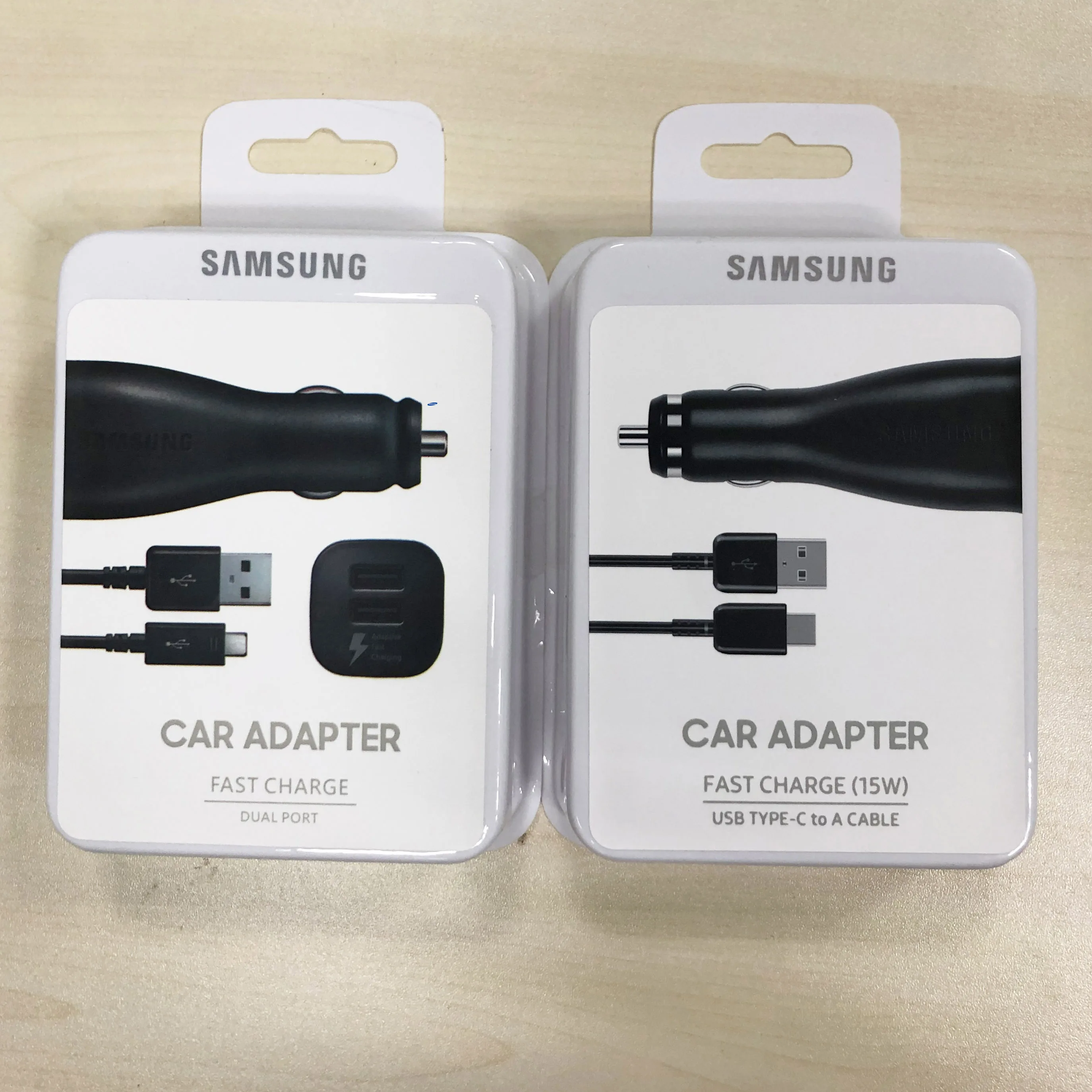 Оригинальное автомобильное зарядное устройство SAMSUNG для быстрой зарядки