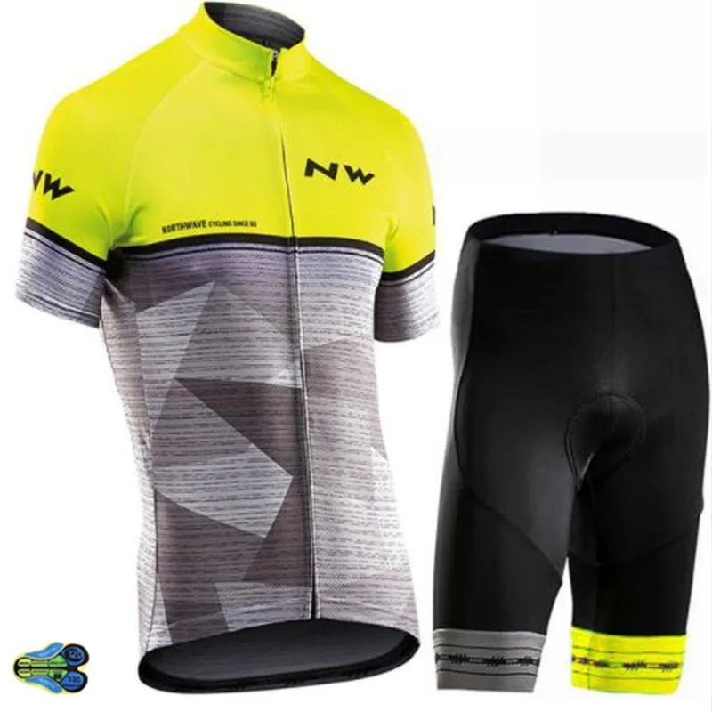 12D Gel Pad MTB Pro UCI Tour Team Комплекты одежды для велоспорта, Мужская одежда для велоспорта, летние майки для велоспорта, 12D гелевые велосипедные шорты - Цвет: 12D Gel Pad