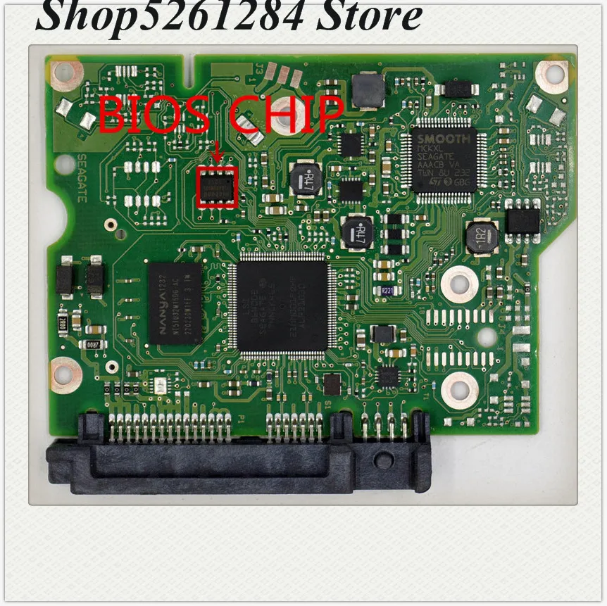 Piezas de disco duro PCB, placa lógica de circuito impreso 100664987 para Seagate 3,5 SATA hdd, recuperación de datos, reparación de disco duro