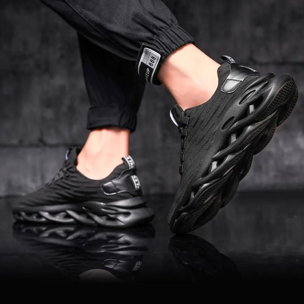 New Blade Running Shoes For Men Sports Shoes Breathable Outdoor Sneakers Lightweight Jogging Shoes Plus Size Trainers