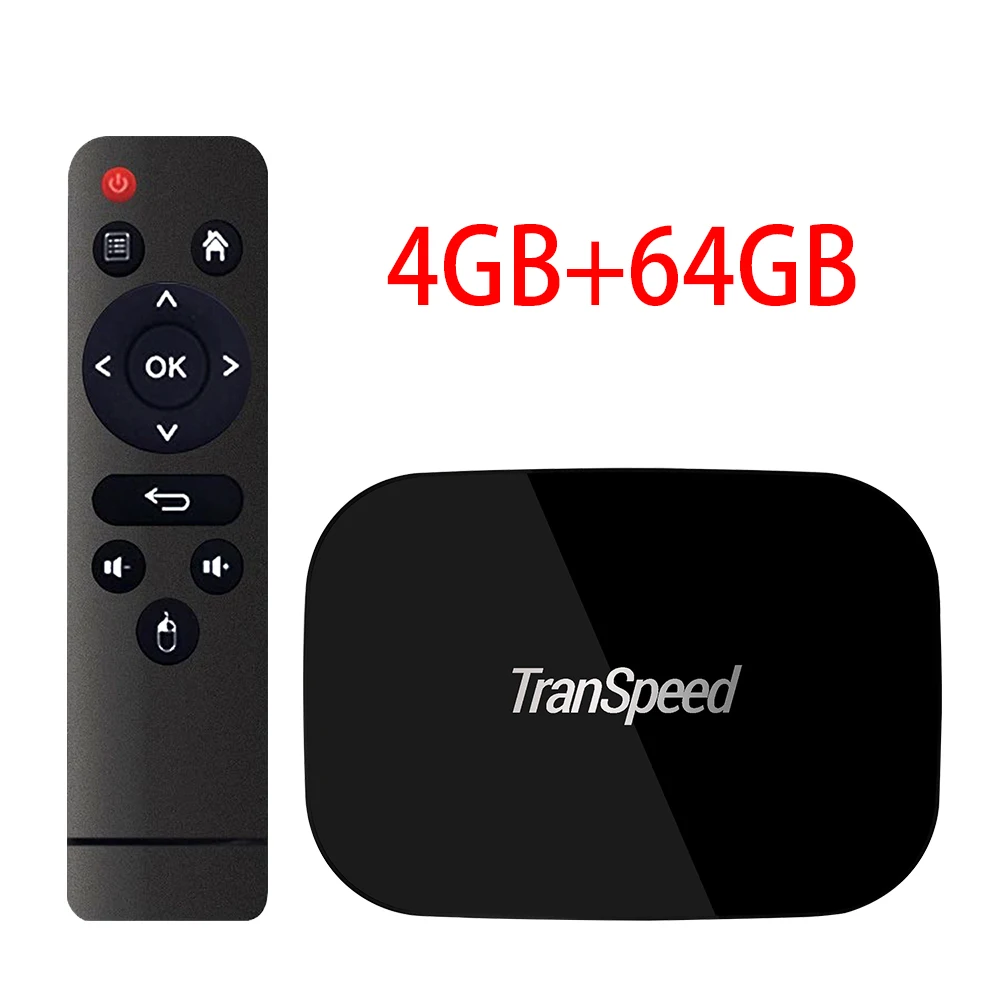 128 Transpeed Bluetooth Android 9,0 Amlogic S905X3 4 ГБ 32 ГБ 64 Гб 128 ГБ tv BOX 8K HDR Youtube Netflix 1000M Wifi - Цвет: 128