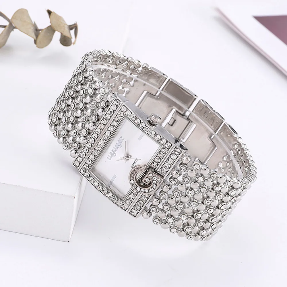 

Luxury Watch Women Round Full Diamond Bracelet Watch Analog Quartz Movement Wrist Watch Gift reloj mujer relogio feminino