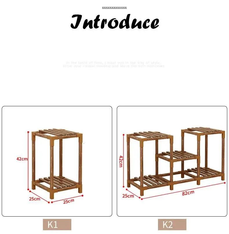 Для Escalera Decorativa Madera стеллаж для гостиной деревянный плантенстандарт завод балкон открытый Stojak Na Kwiaty полка цветок стенд