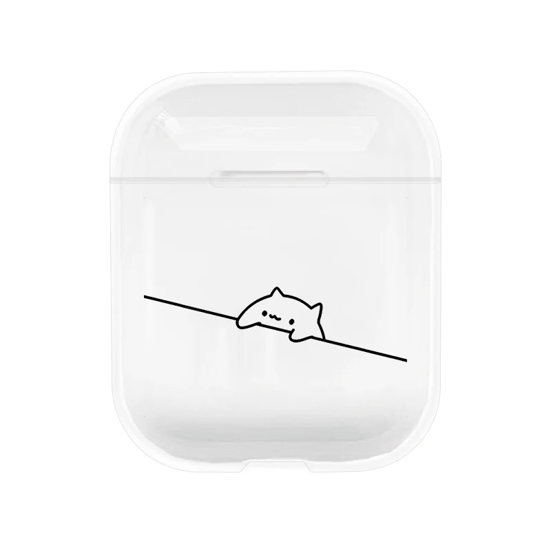 Милый чехол для Apple airpods чехол животное панда из мультфильма динозавр Bluetooth наушники чехол для Airpods1 2 наушников Чистый Мягкий чехол - Цвет: I201209