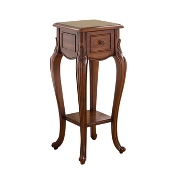 

American Flower Frame Solid Wood Living Room Shelf Floor Simple Flower Shelf Indoor Flower Several European High-end Single Hous