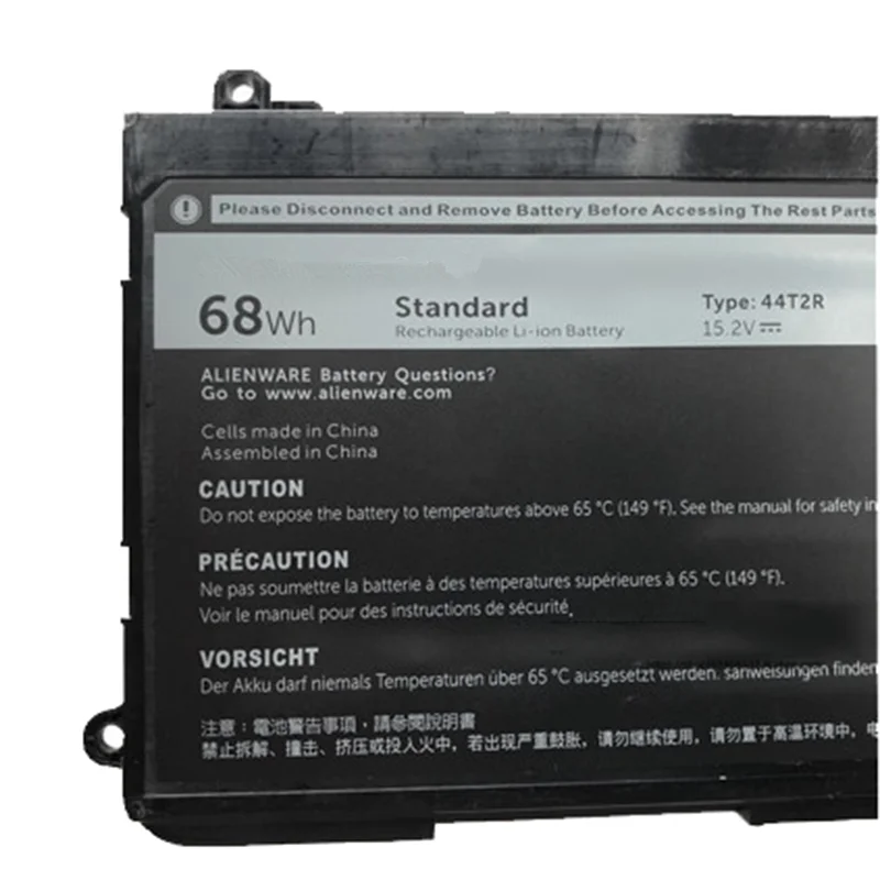 GZSM Аккумулятор для ноутбука 44T2R для Dell Alienware 15 R3 17 R4 ALW17C-D1738 Аккумулятор для ноутбука 9NJM1 HF250 MG2YH 0546FF зарядное устройство для ноутбука