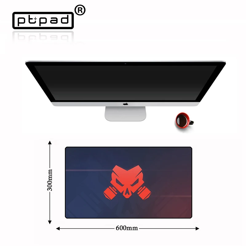 

Anti-slip Natural Rubber Cute Six Siege Rainbow Keyboard Computer Mousepad 600x300mm Gamer Gaming PC Laptop Mouse Pad Desk Mat