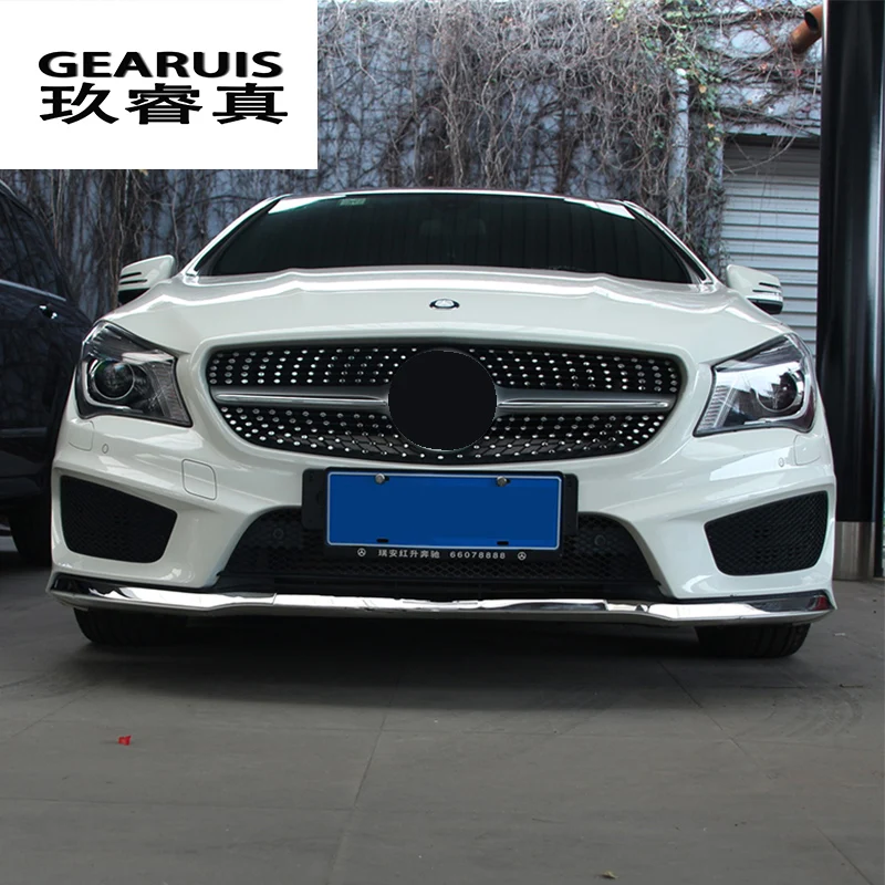 Автомобильный Стайлинг для Mercedes Benz CLA Class C117 верхний передний бампер Нижний