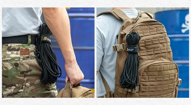Crochet à gants multi-usages, 1 pièce, éventails militaires, gants  tactiques d'extérieur, corde d'escalade, boucle de rangement, réglable,  boucle de suspension de Camping - AliExpress