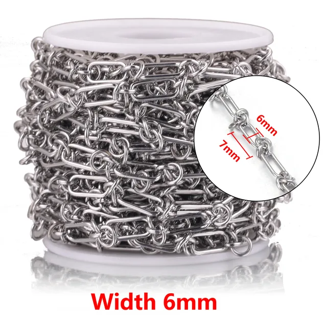 Hosenkette Herren Silber - 60cm Punk Kette Für Jeans, Hip Hop Style