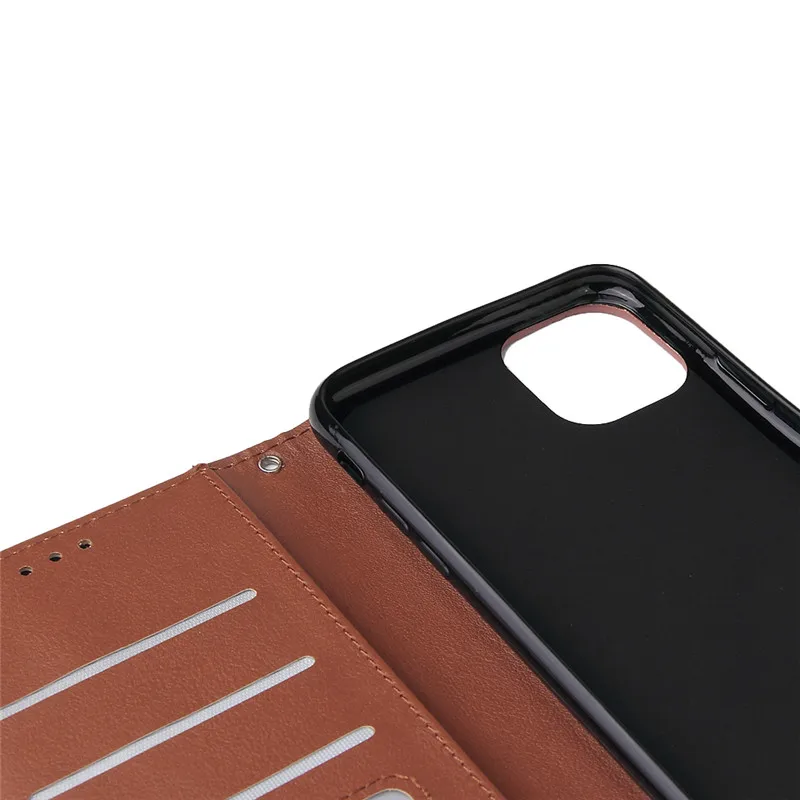 Для Funda iphone 11 кожаный чехол для Coque iphone 11 iphone 11 Pro максимальный чехол Etui Классический Стиль Флип Бумажник телефонные чехлы