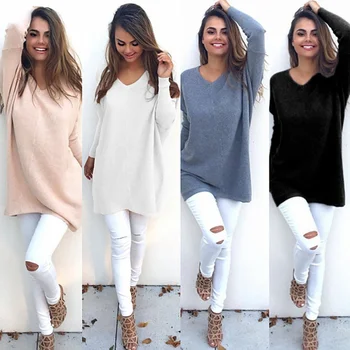 

2019 Autumn Winter New Knitted Sweaters Women Casual Long Sleeve Pullover Female O-neck Jumper Pull Femme Black Plue Size 3XL